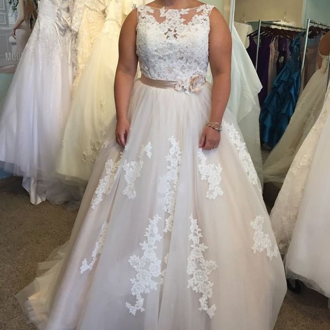 Let me see what you're wearing on your wedding day