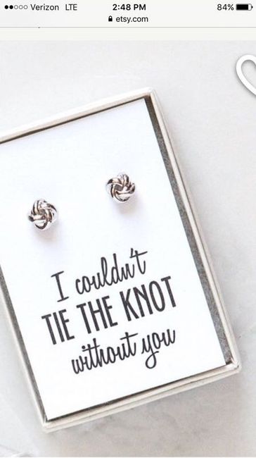Show me your "bridesmaid boxes"