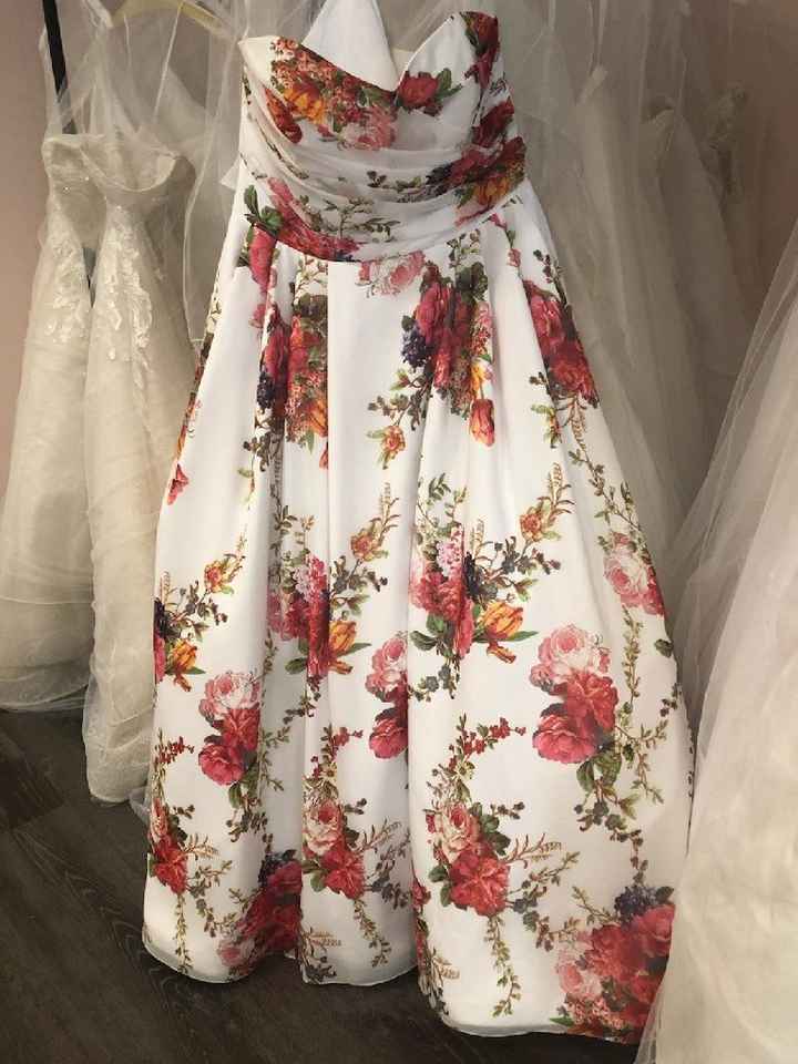 Different Colour Wedding Gown? - 1