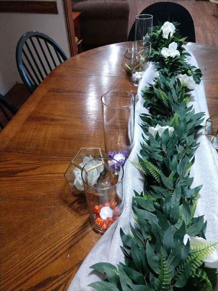 Geeky (but elegant) table decor mock-up - 2