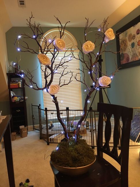 DIY centerpiece mock up