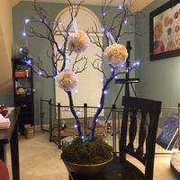 DIY centerpiece mock up