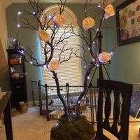 DIY centerpiece mock up