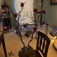 DIY centerpiece mock up