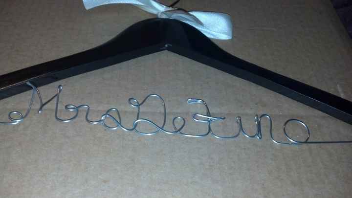 For those of you who ordered the personalized hangers for $4.99 that was posted here a few months ag