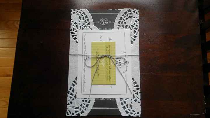 Invitations Are In!! and a little DIY sneak peak (*pics*)