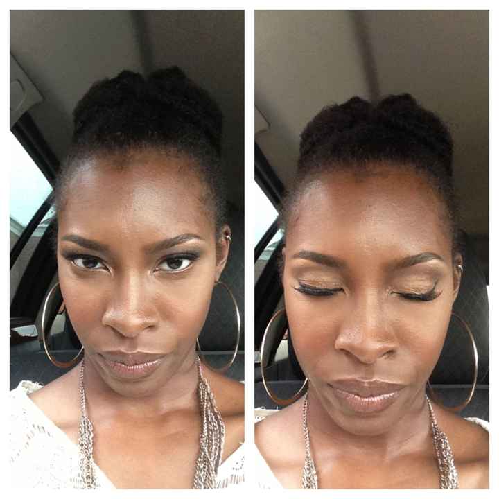 Look Who Got their Makeup Done this Weekend! and Bridal Shower Sneak Peak *pics*