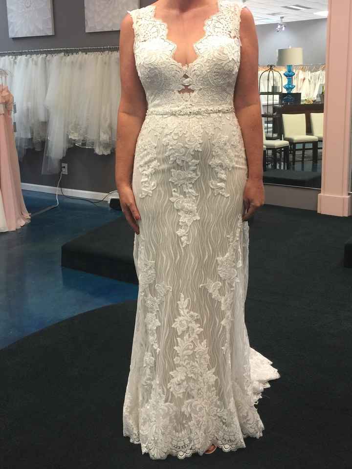 Let's see your lace wedding dresses!