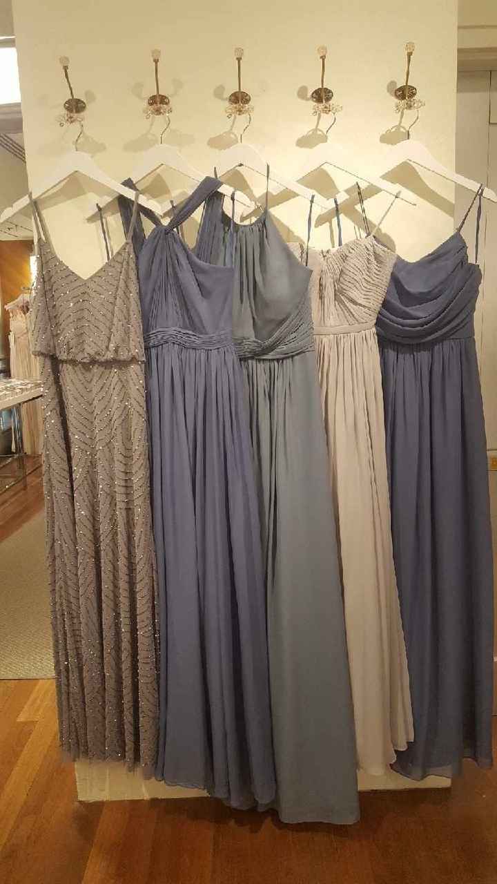 Bridesmaids dresses