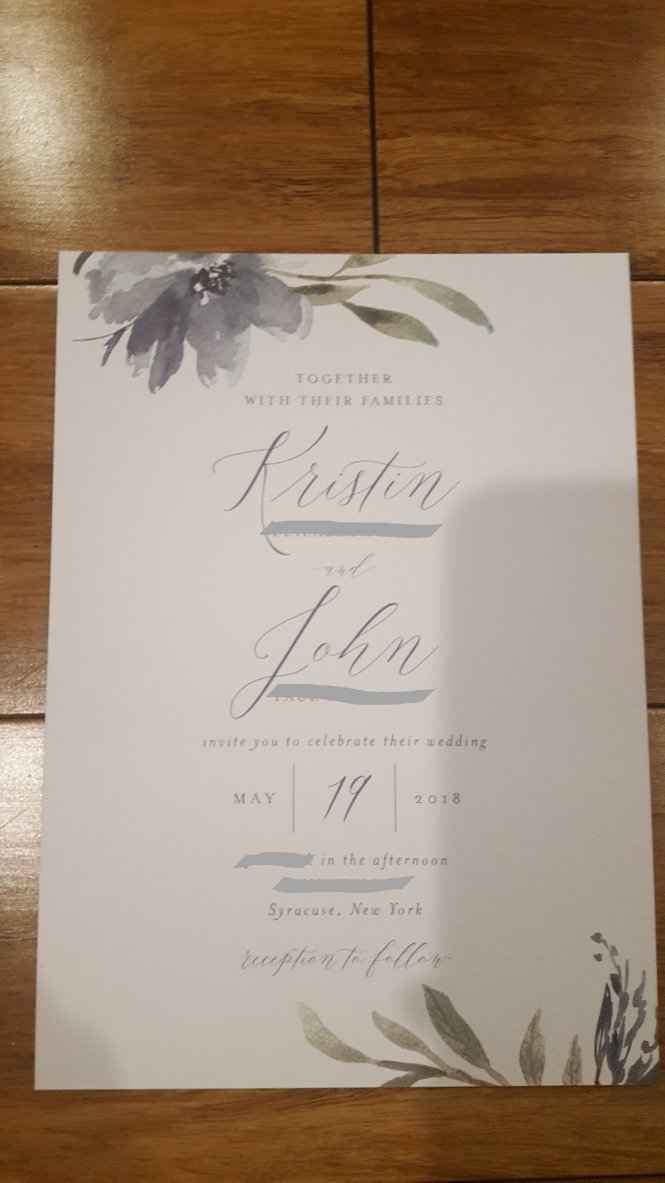 Where did you get (or getting) your wedding invitations from?!! - 1