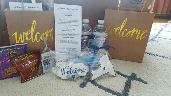Welcome bags - 1