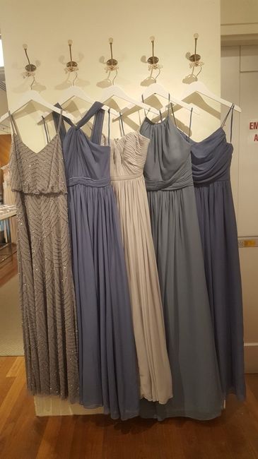 Color coordinating with steel blue! 5
