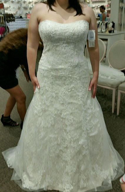 Let me see what you're wearing on your wedding day