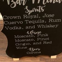 Bar Menu