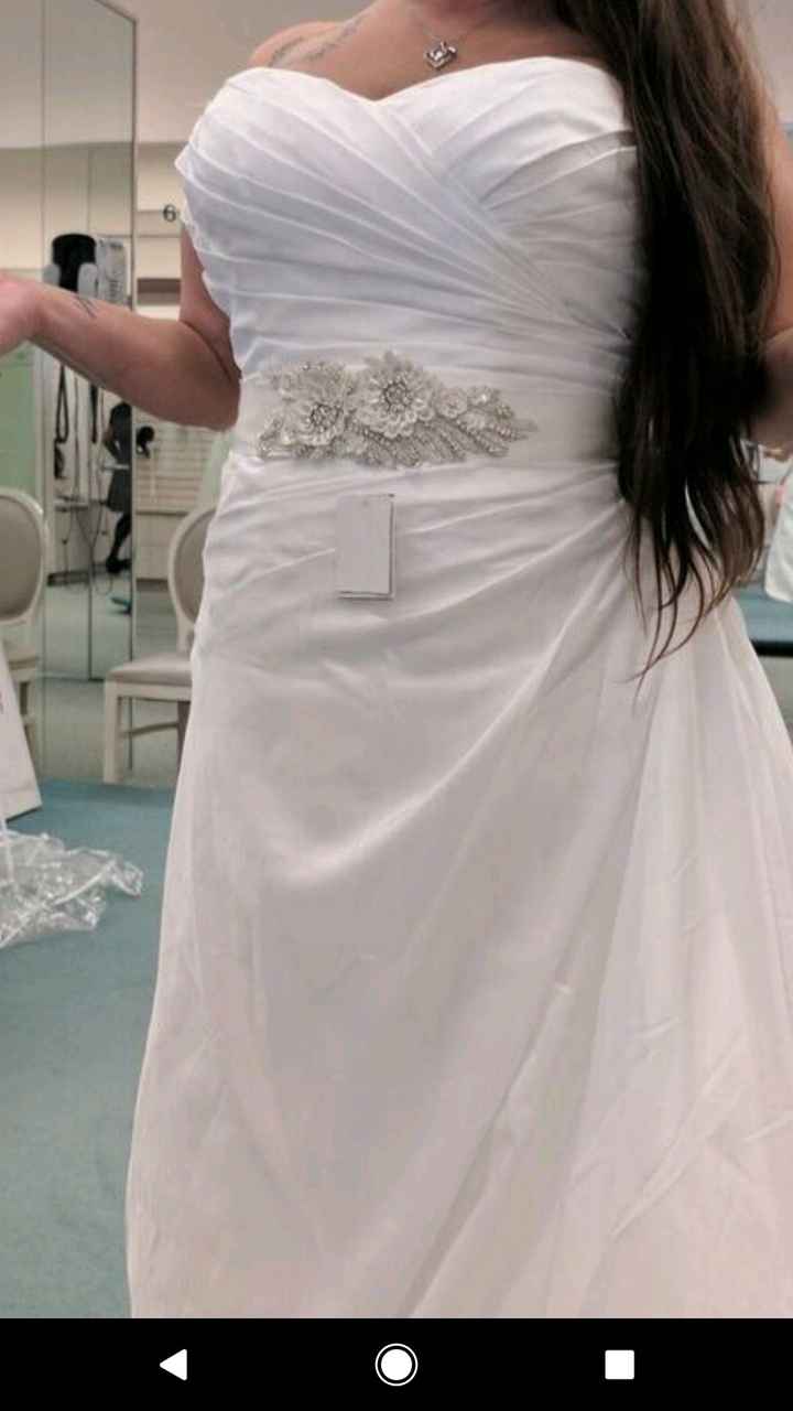 Let's see your wedding dresses.