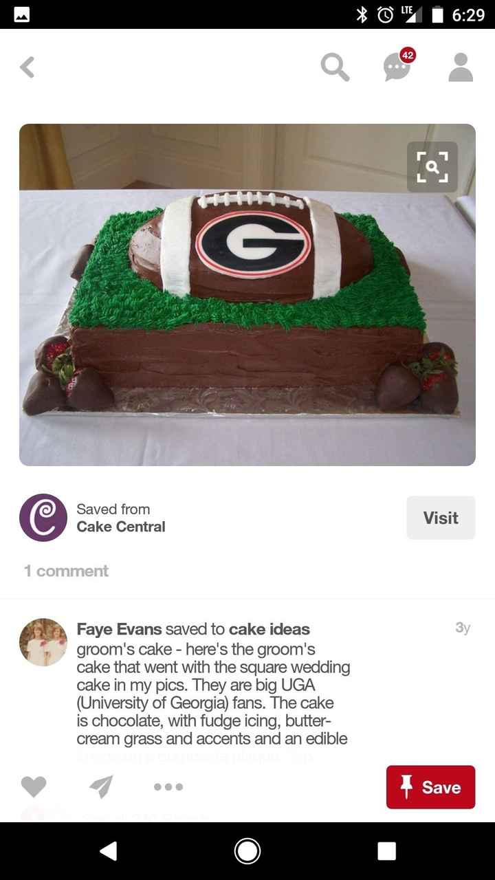 Let me see those grooms cakes!