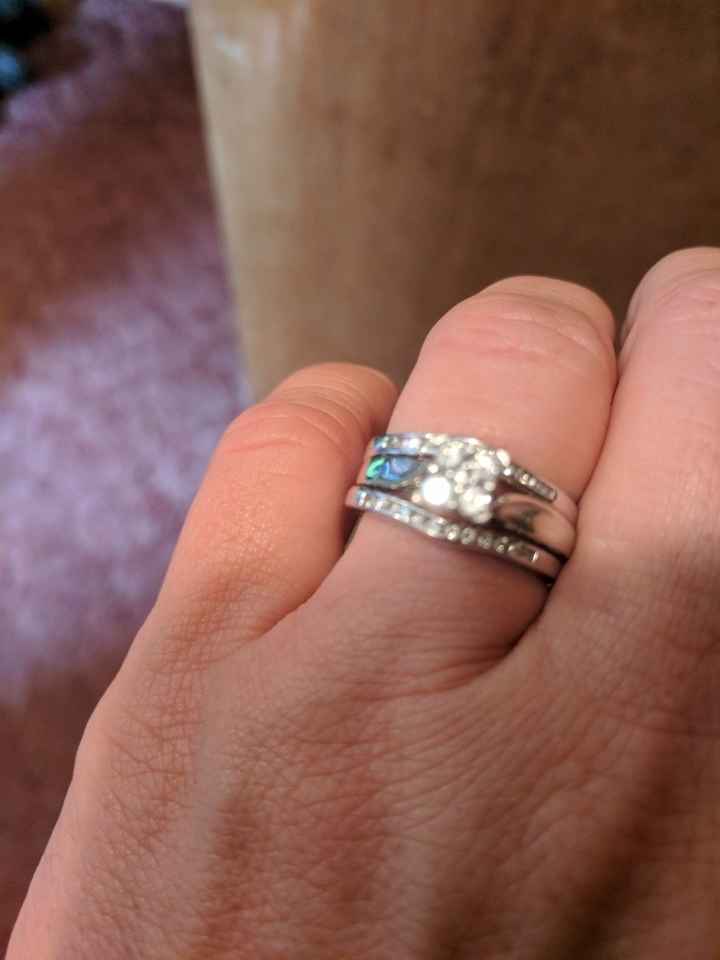 Anyone else do a double wedding band?