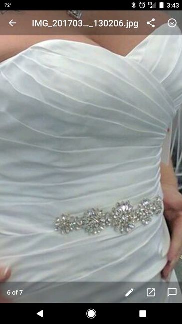 Bridal belt.