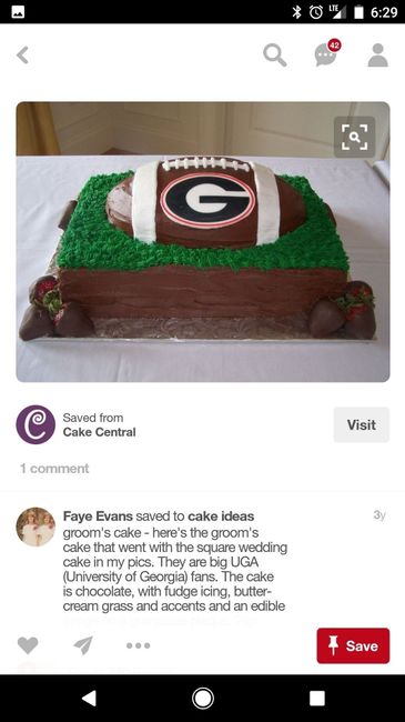 Let me see those grooms cakes!