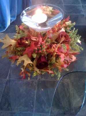 What are you doing for centerpieces?