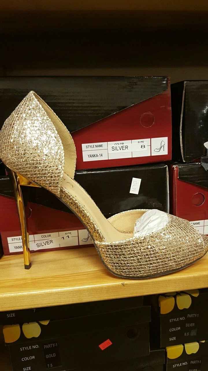 Bridal shoe blues