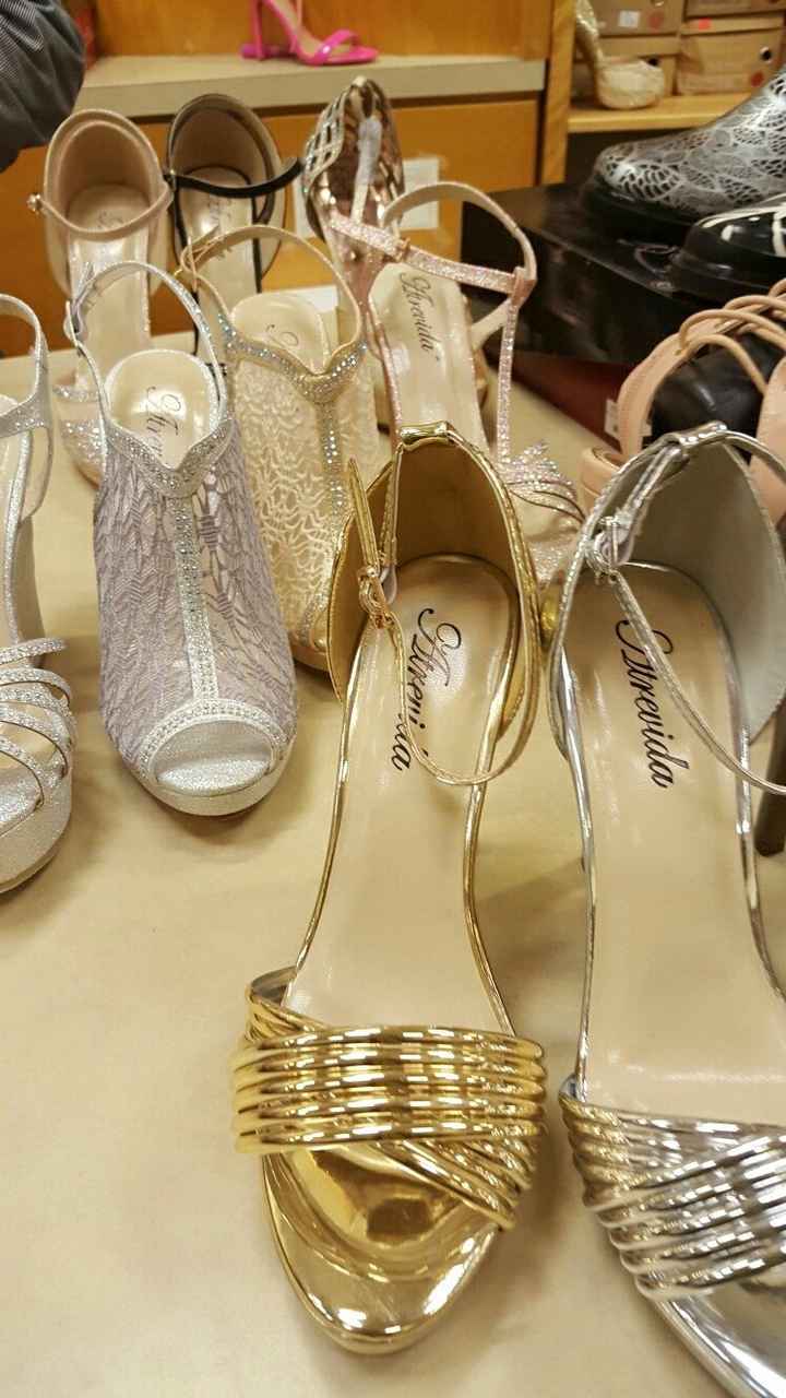 Bridal shoe blues