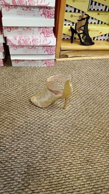 Bridal shoe blues