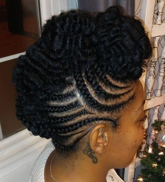 African American Bride Hairstyle for destination wedding 11