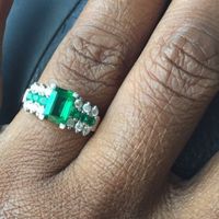 Rings with alt. Gemstone color and/or engravings?