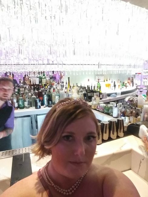 bar hopping in my dress!
