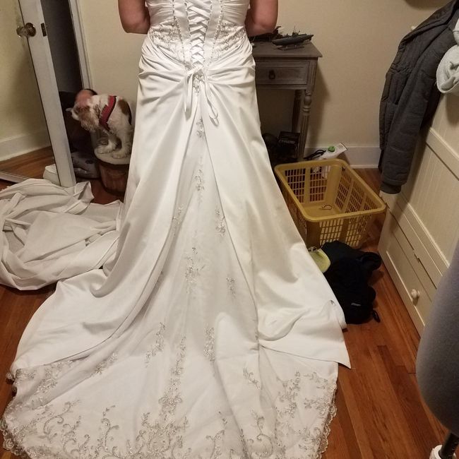 Wedding dress too small!!! 1