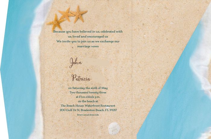 Show me your invitations! 1