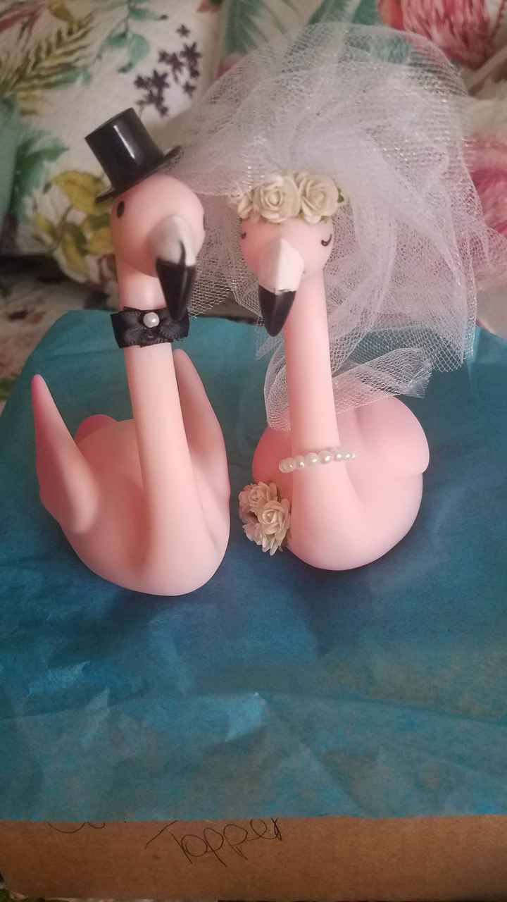 Our cake topper is too cute not to share! - 1