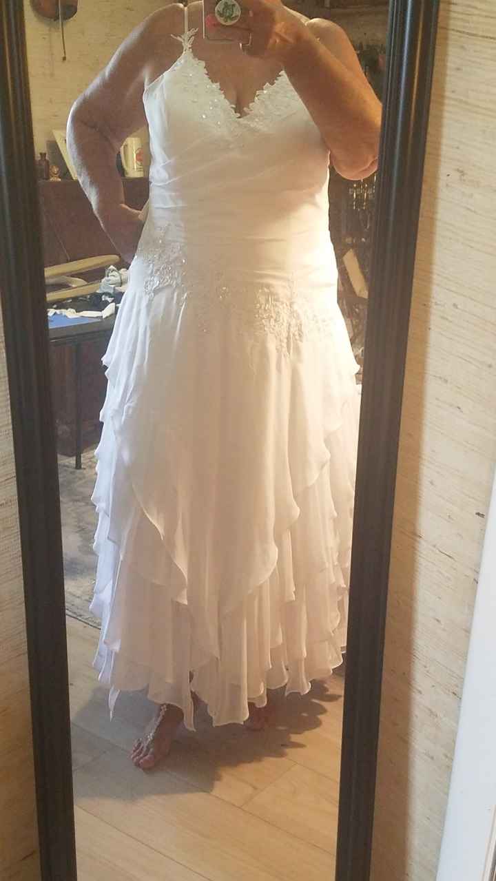 Let's hear it for the discount and secondhand dresses! - 1