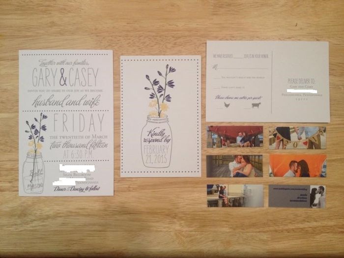 SHOW ME YOUR : Wedding Invitations / RSVP Cards!