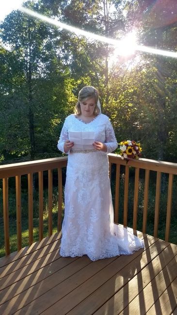 We got married 10-11-18 - 1