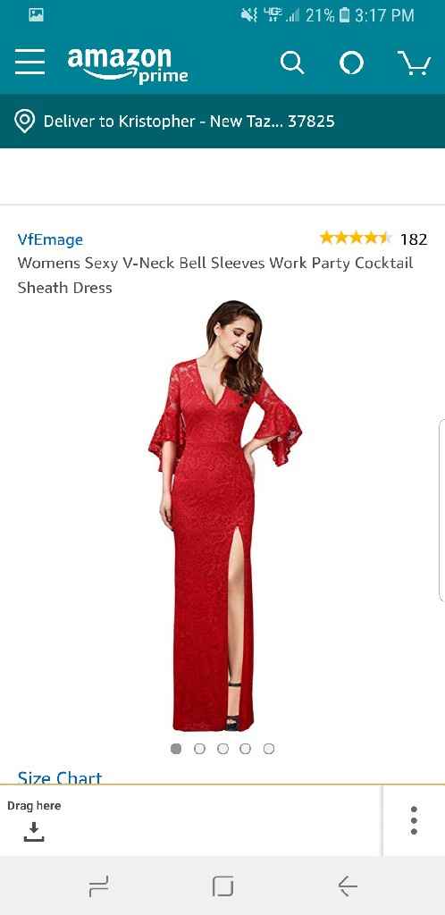 Red Wedding Dress - 1