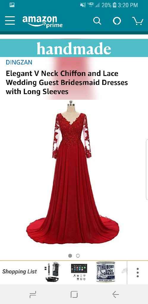 Red Wedding Dress - 1
