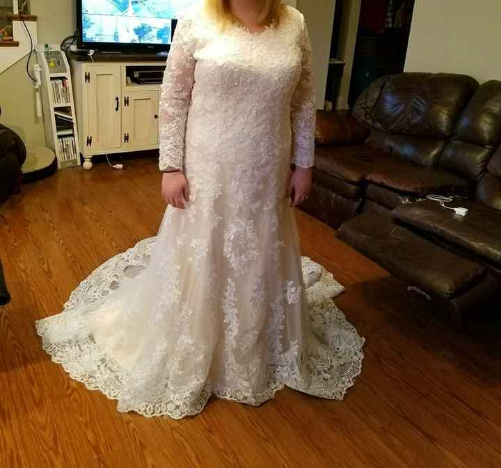 My dress came - 2