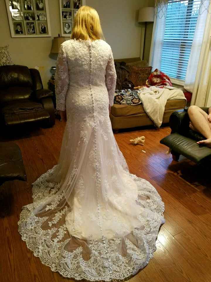 My dress came - 5