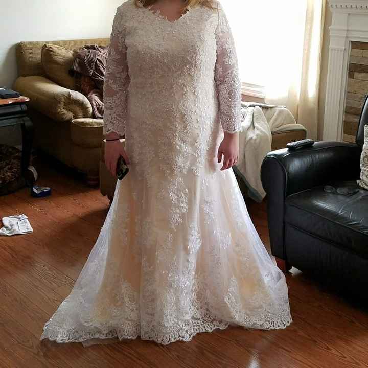 Online wedding dress?? - 1