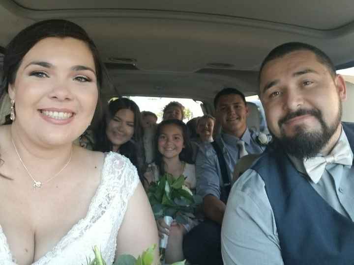 Just finished our first look!