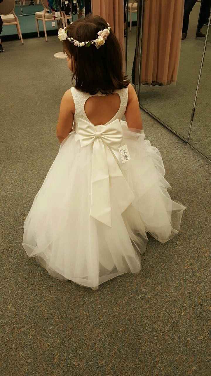 She said yes to the dress!!!!