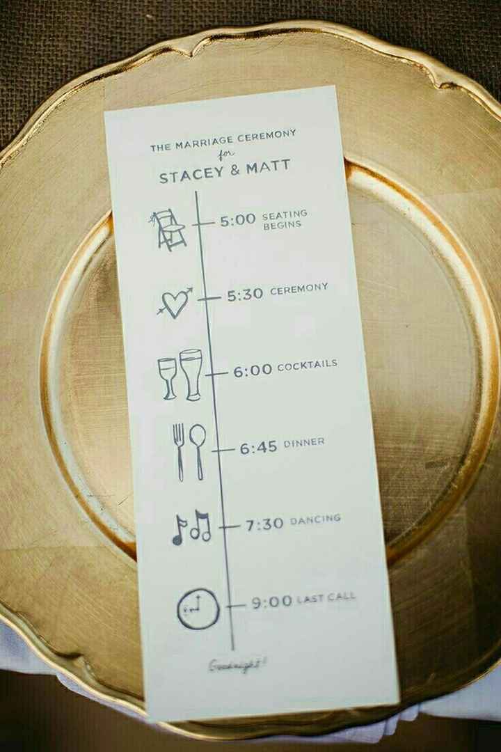 Working on my wedding programs