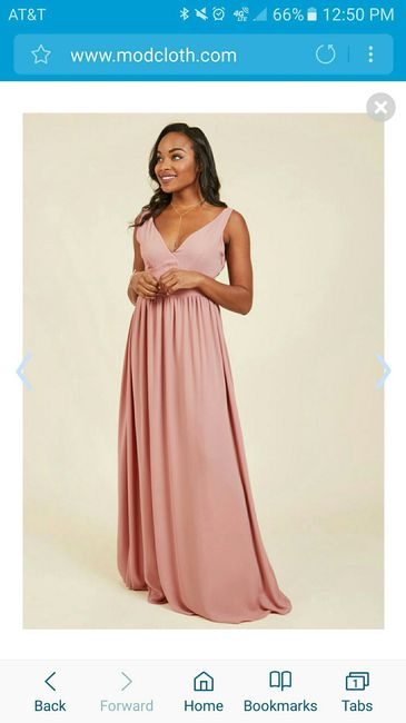 Bridesmaid dresses