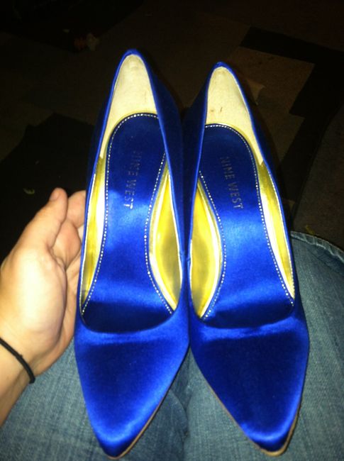 Wedding shoes came in the mail!