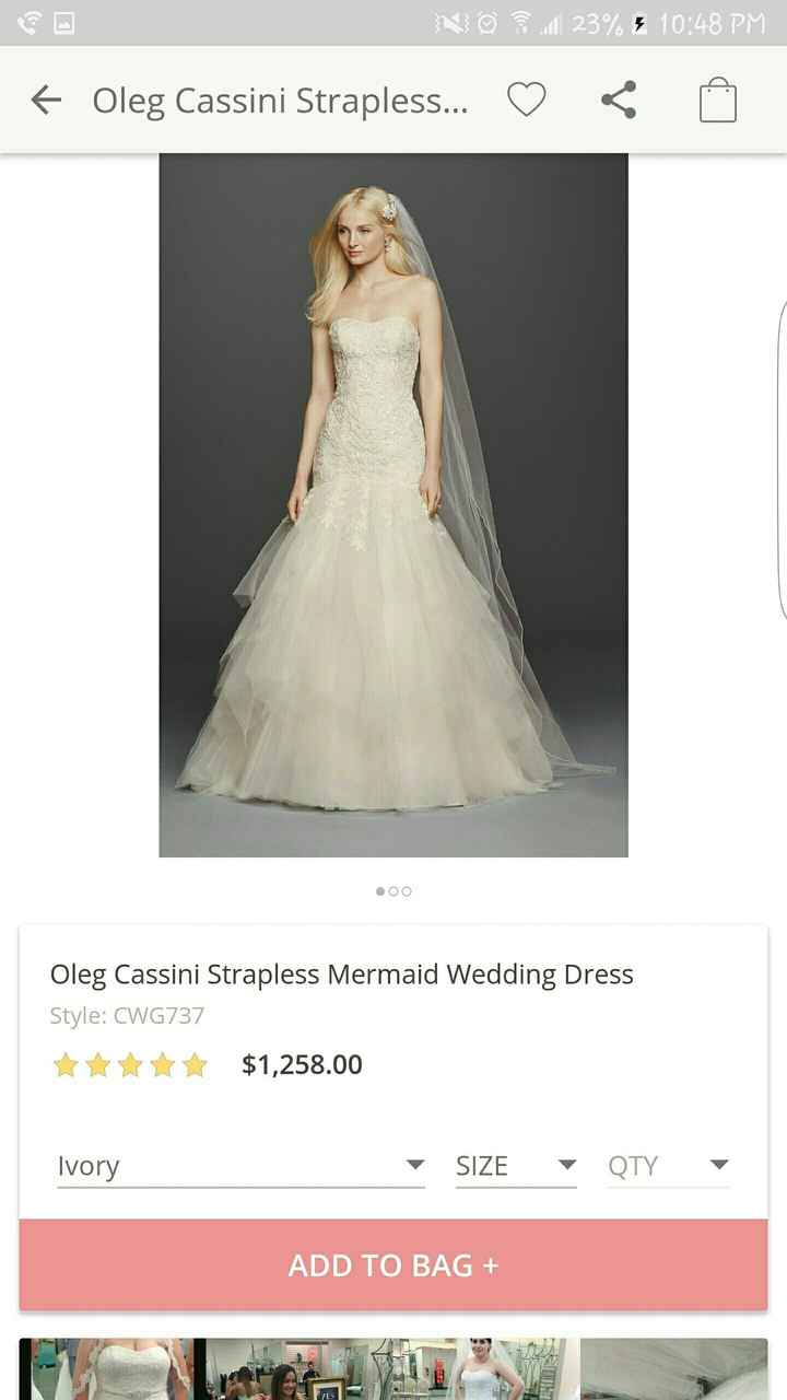 Show me your trumpet/mermaid style dress!!!