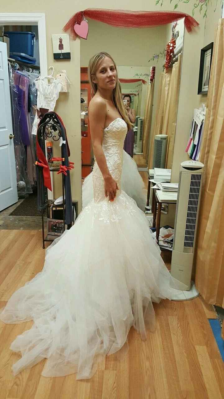 2nd dress fitting, opinions?!?