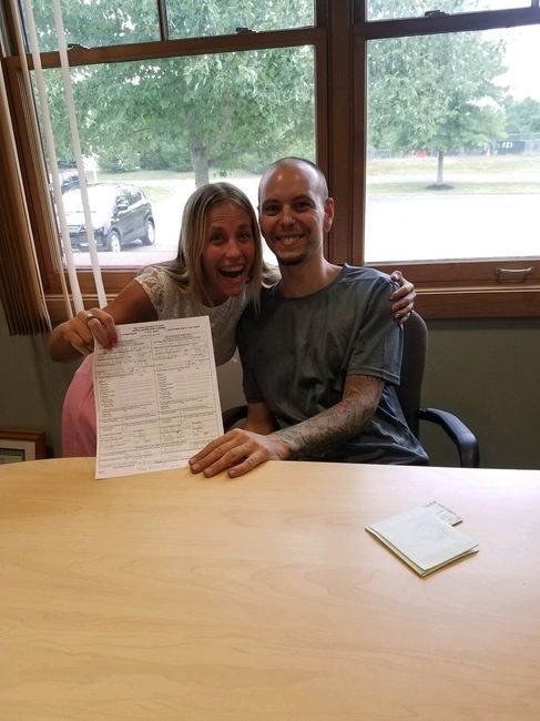We just applied for our marriage license!!!
