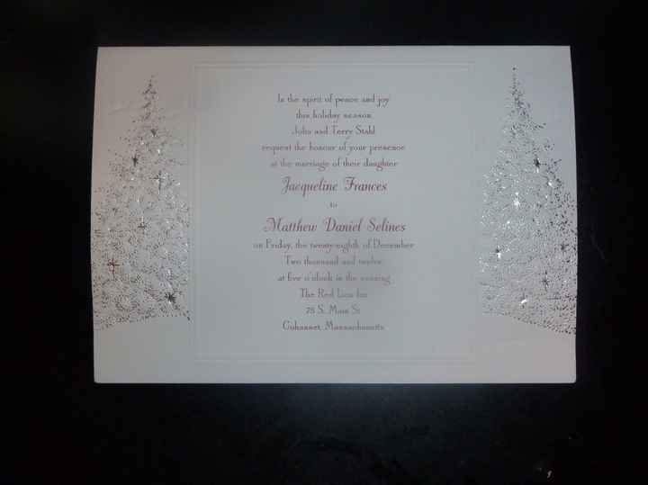 Speaking of Invitations...